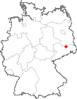 Karte Schraden bei Elsterwerda